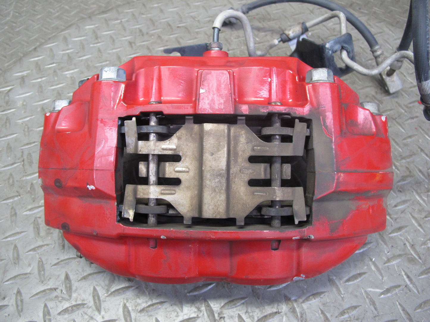 10-20 Nissan Z34 370Z Front Left & Right Sport Brake Caliper Set Akebono 98K OEM