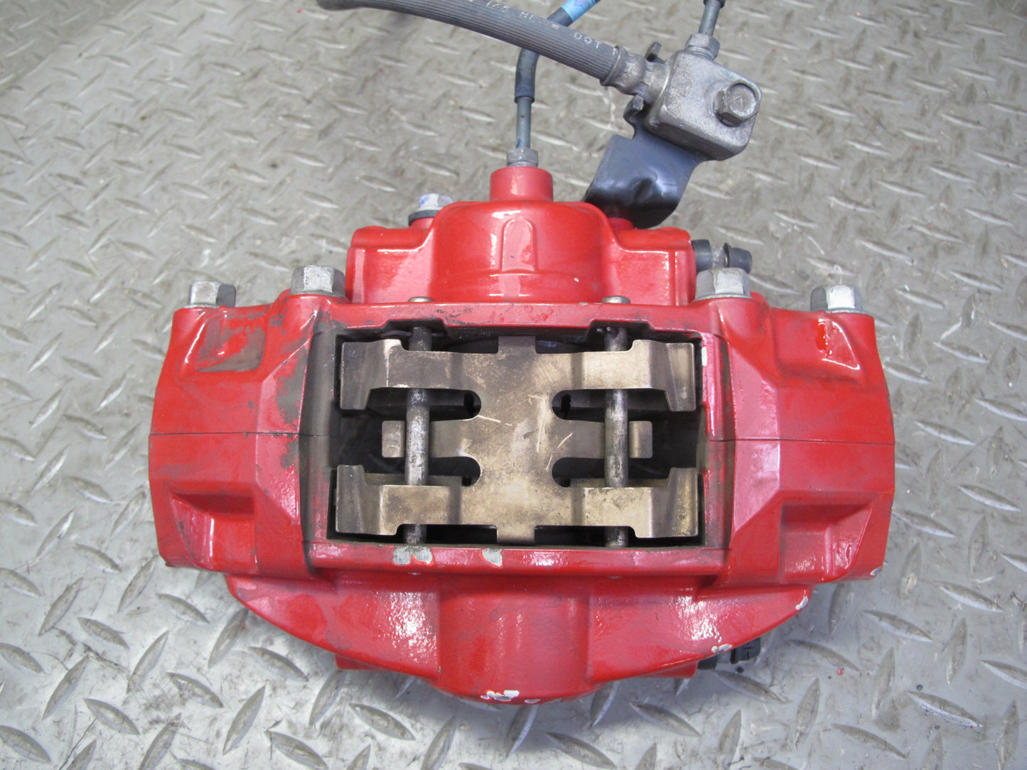 10-20 Nissan Z34 370Z Rear Left & Right Sport Brake Caliper Set Akebono 98K OEM