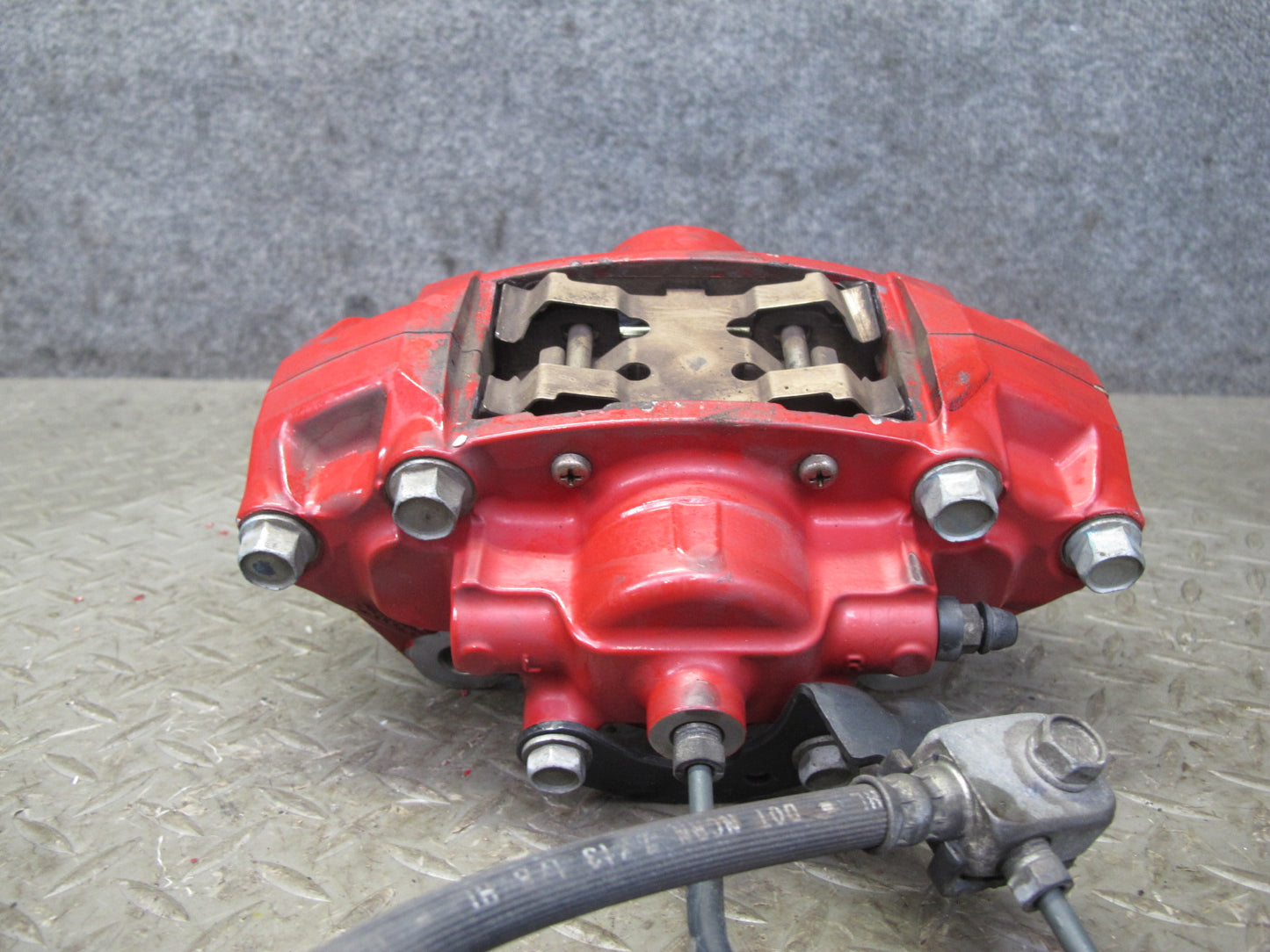 10-20 Nissan Z34 370Z Rear Left & Right Sport Brake Caliper Set Akebono 98K OEM