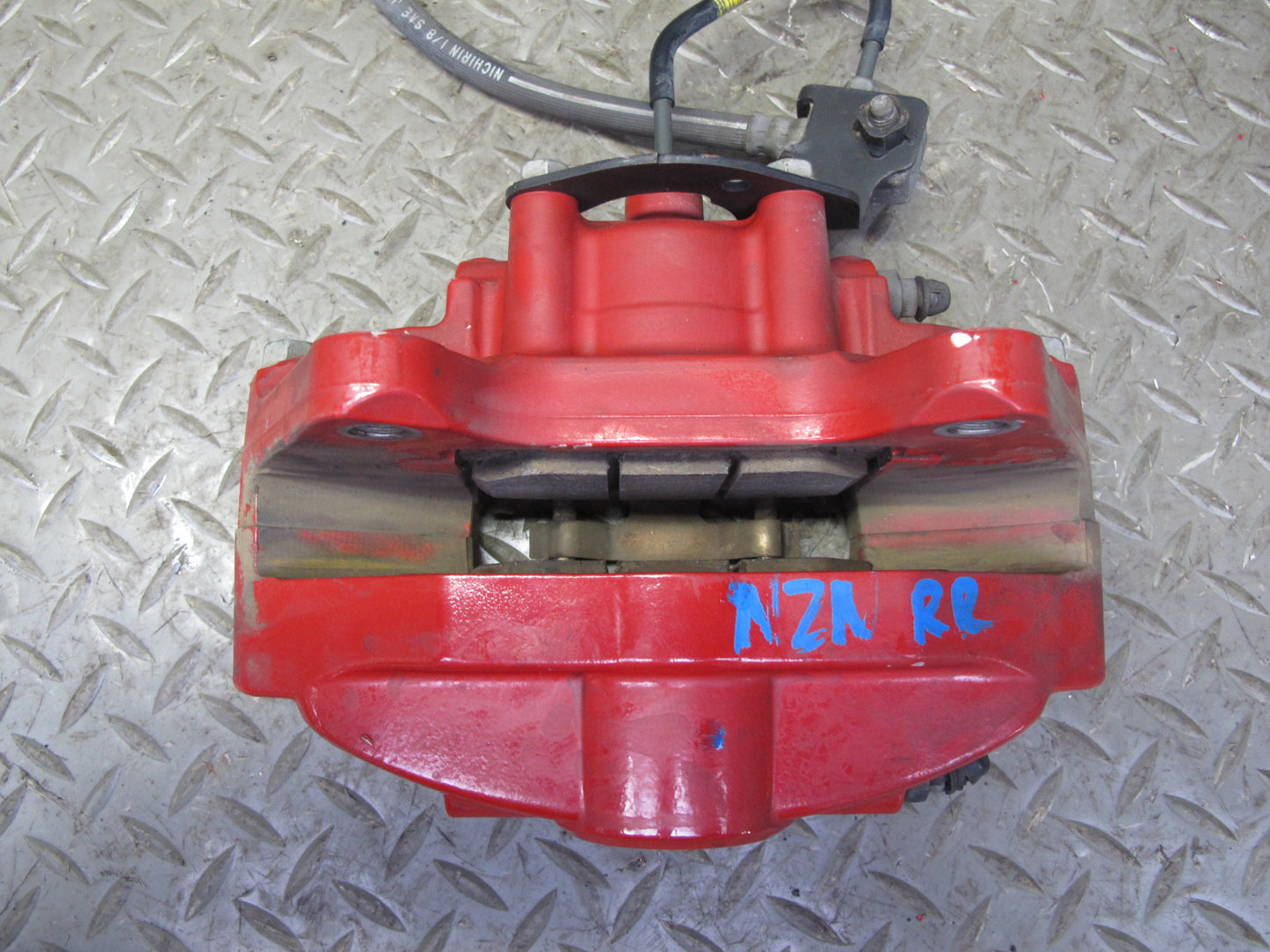 10-20 Nissan Z34 370Z Rear Left & Right Sport Brake Caliper Set Akebono 98K OEM