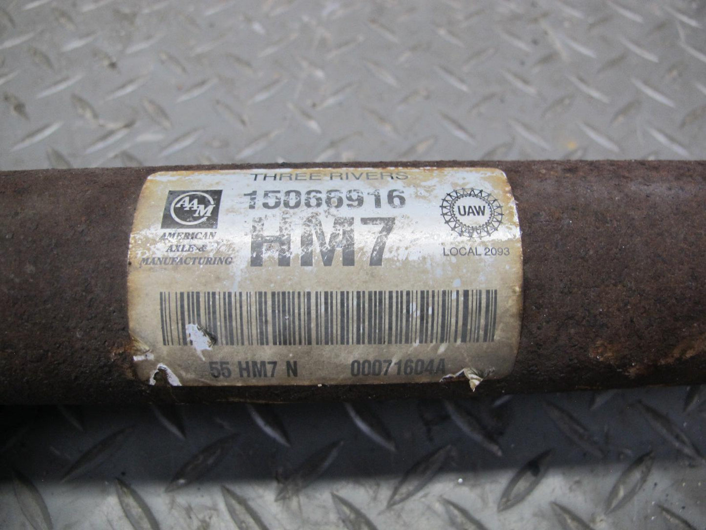 2003-2007 Hummer H2 Front Drive Shaft Propeller Assembly