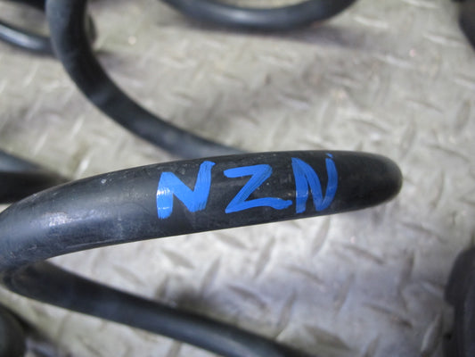 10-14 Nissan Z34 370Z Coupe Set of 2 Rear Suspension Coil Spring w Bushings OEM