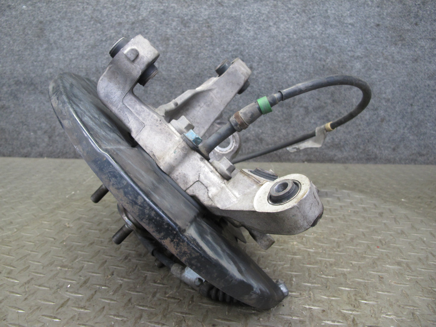 13-14 Nissan 370Z Z34 Rear Left Spindle Knuckle Wheel Hub Bearing 98K Miles OEM