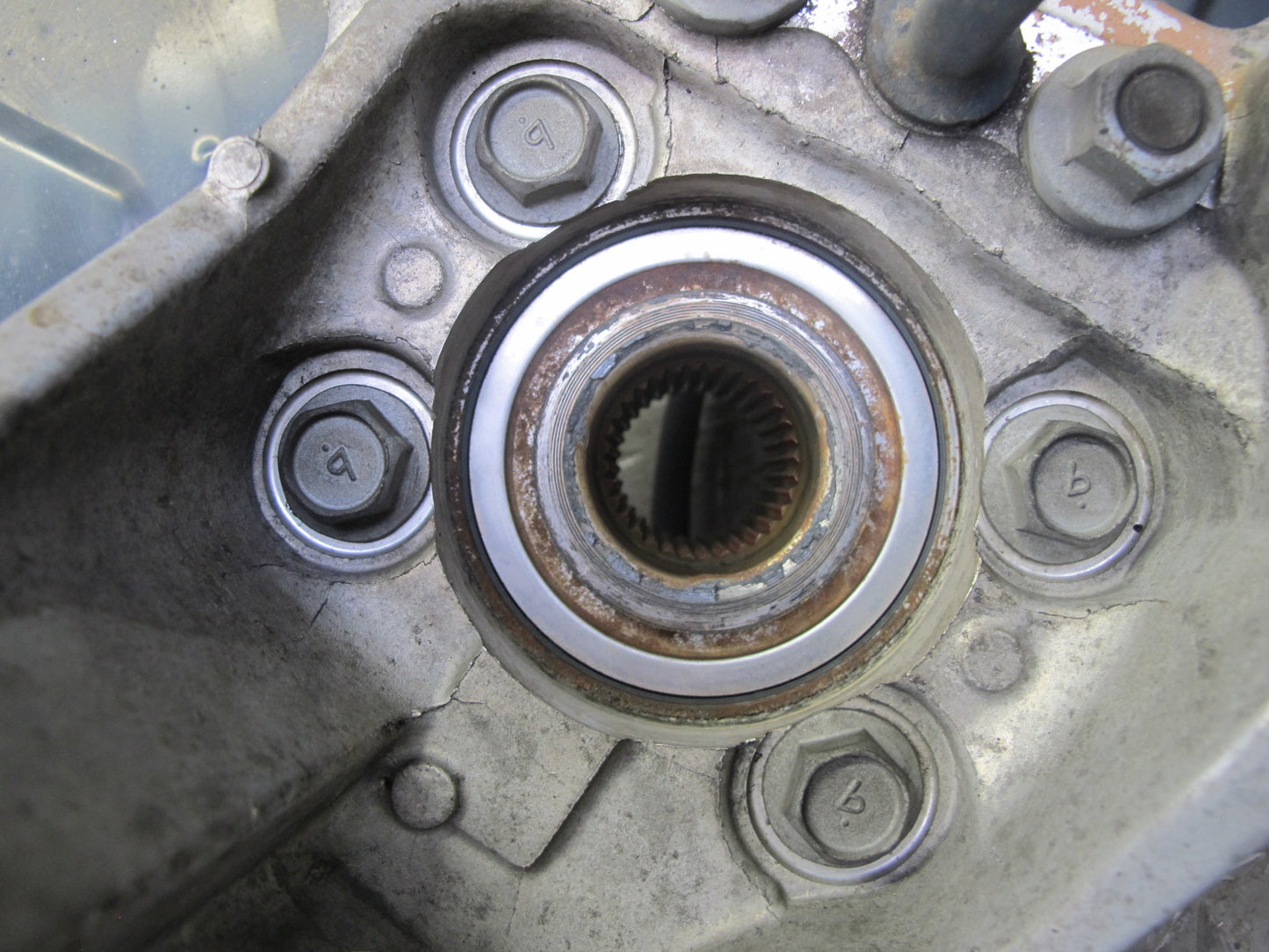 13-14 Nissan Z34 370Z Rear Right Spindle Knuckle Wheel Hub Bearing 98K Miles OEM