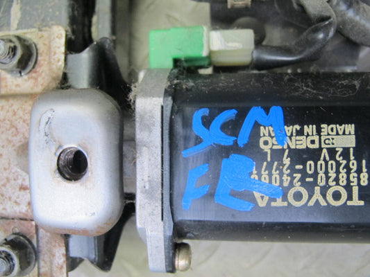 92-94 Lexus SC300 SC400 Front Right Seat Lower Frame Track Rail w Motors OEM