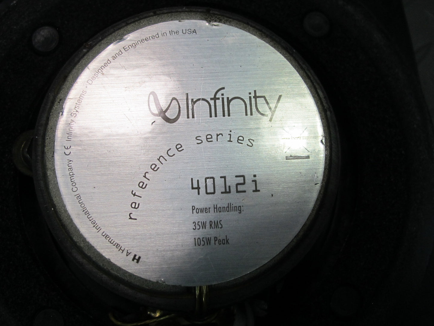 92-00 Lexus UZZ30L SC300 SC400 Set of 2 Rear Infinity Speaker 4012i