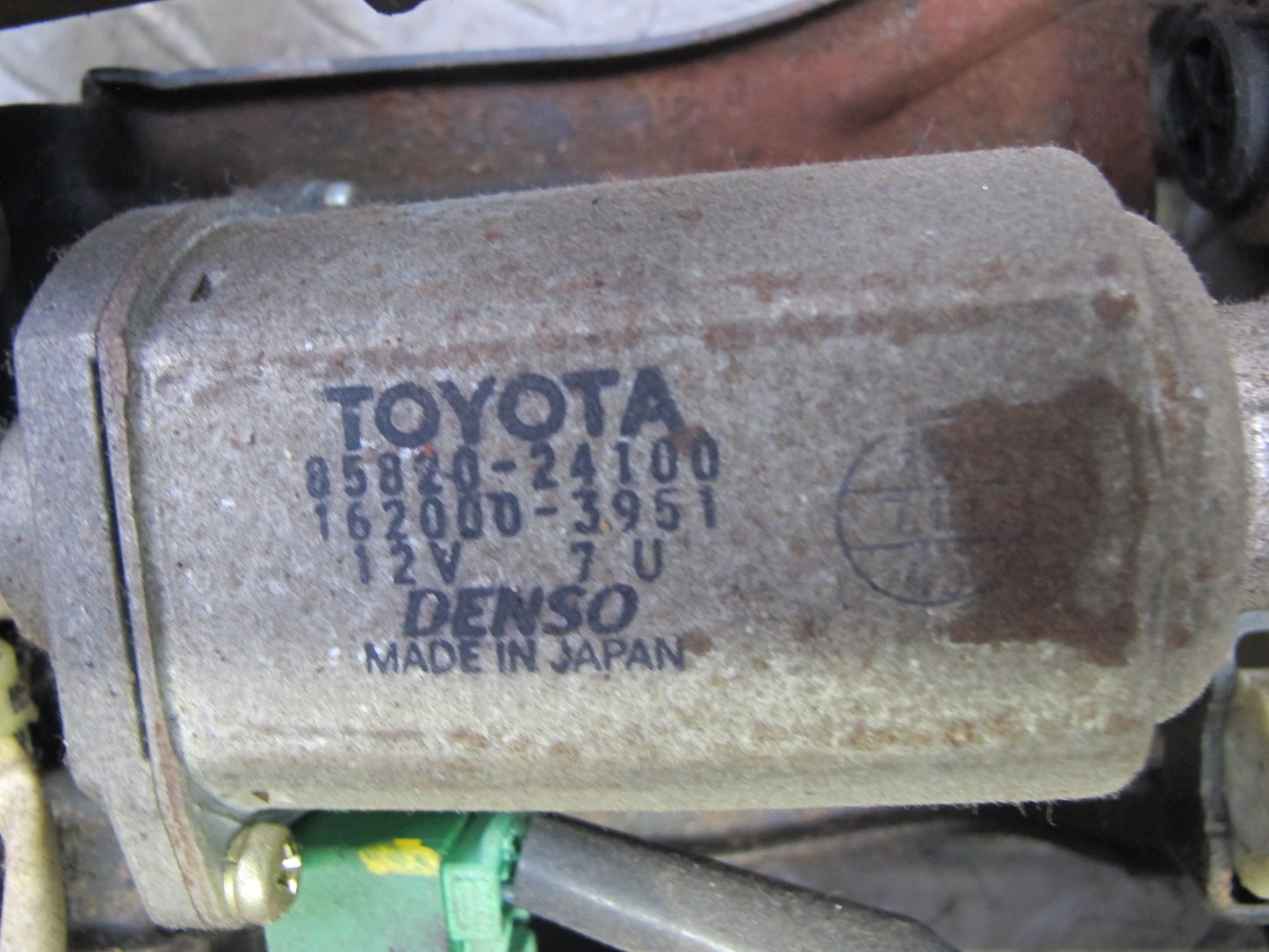 95-00 Lexus SC300 SC400 Front Left Seat Lower Frame Track Rail w Motors OEM