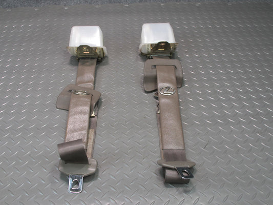 97-00 LEXUS SC300 SC400 REAR RIGHT & LEFT SIDE SEATBELT RETRACTOR SET OEM