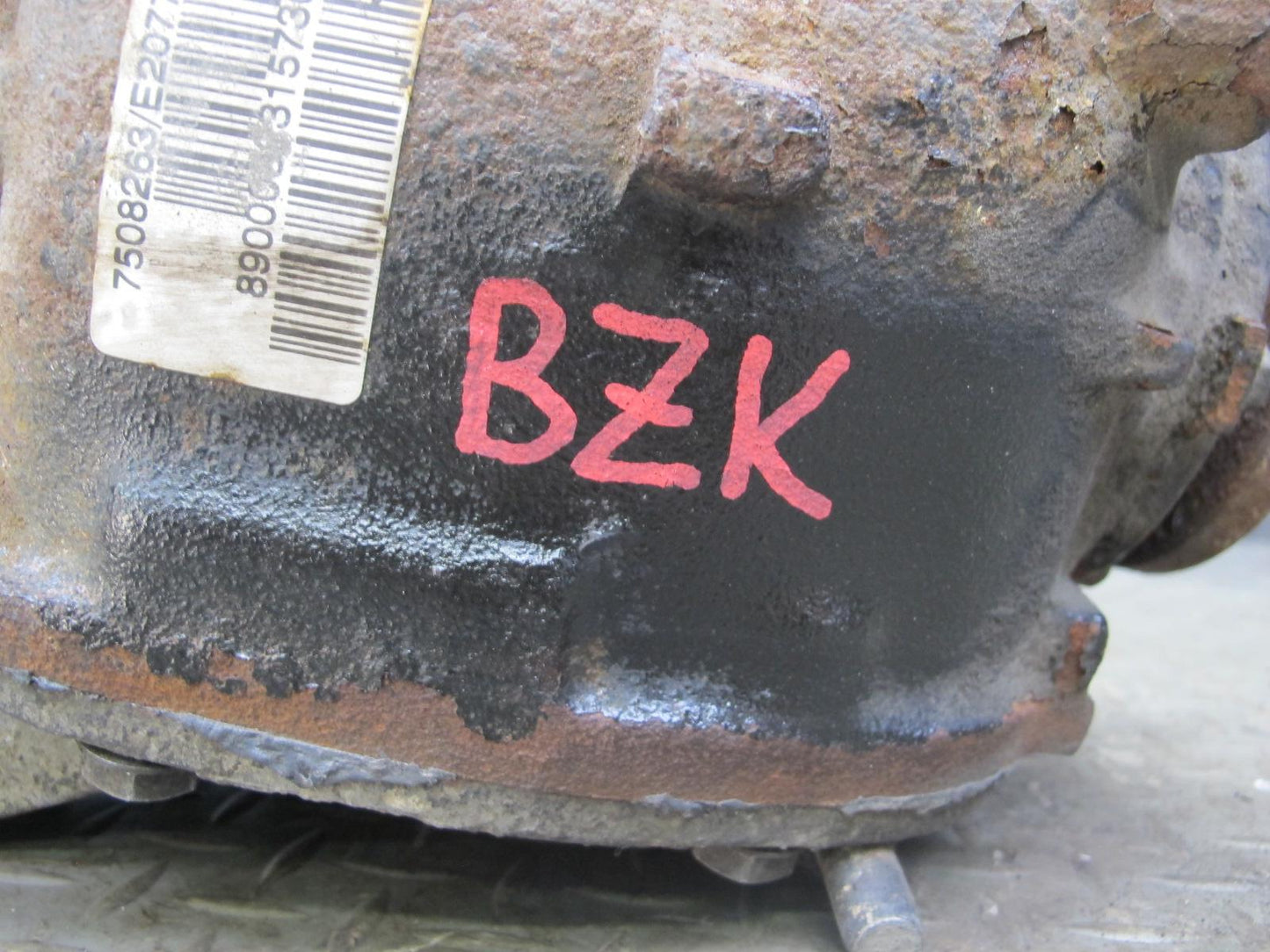 01-02 BMW E36/7 Z3 3.0L M54 M/T Rear Differential Carrier LSD 3.07 Ratio 94K OEM