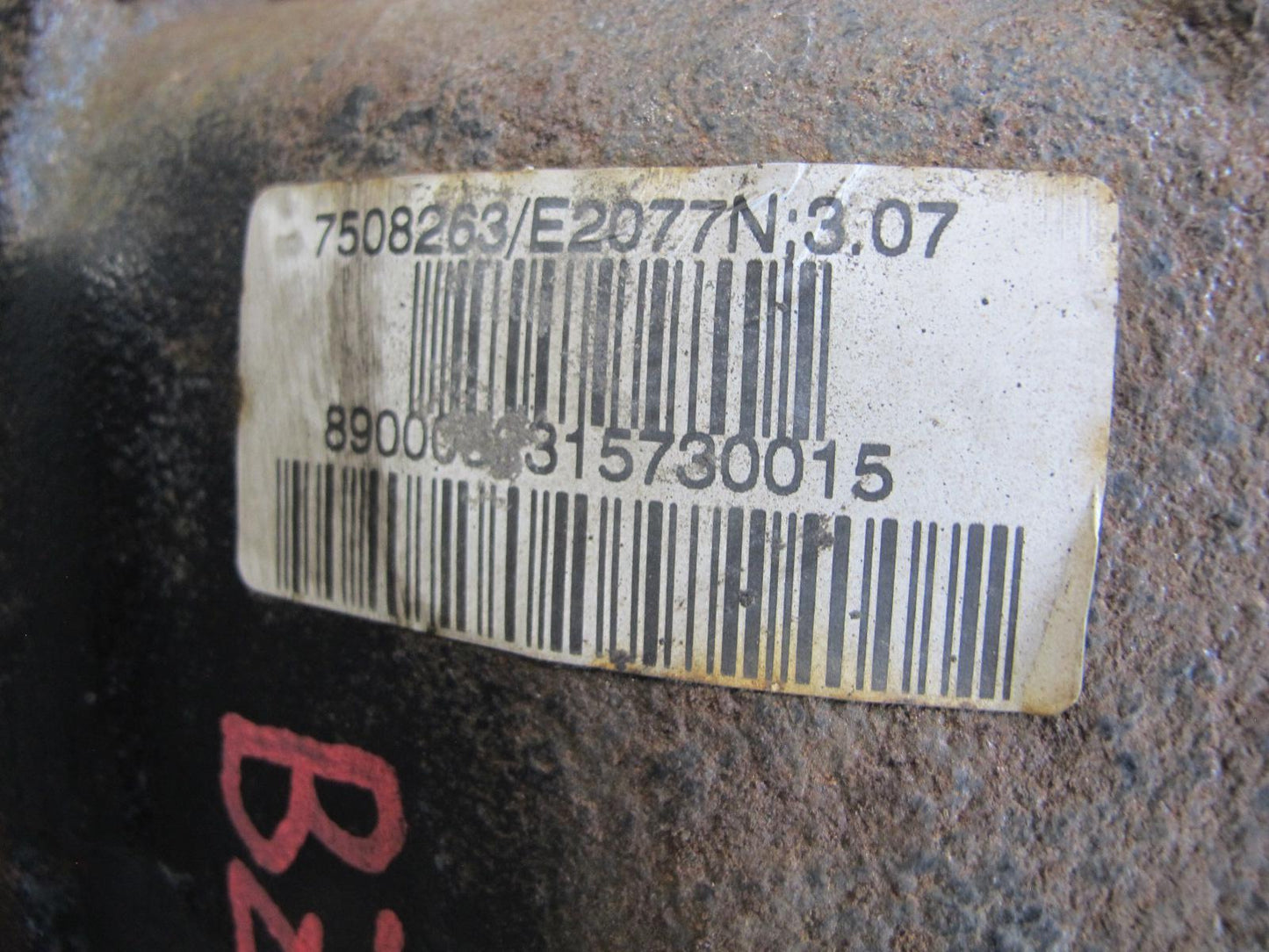 01-02 BMW E36/7 Z3 3.0L M54 M/T Rear Differential Carrier LSD 3.07 Ratio 94K OEM