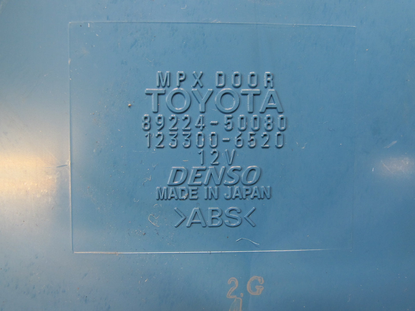 04-06 Lexus LS430 Rear Left or Right Door Control Module OEM