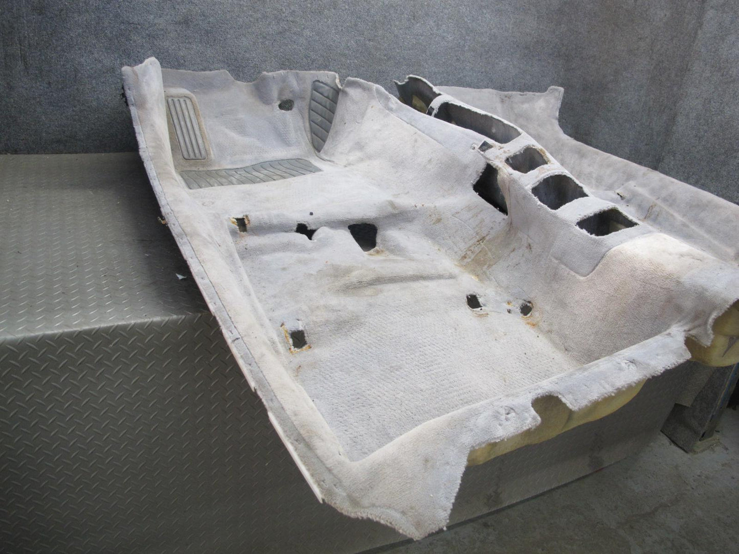 92-00 Lexus UZZ30L SC300 SC400 Floor Carpet Liner Cover Gray OEM