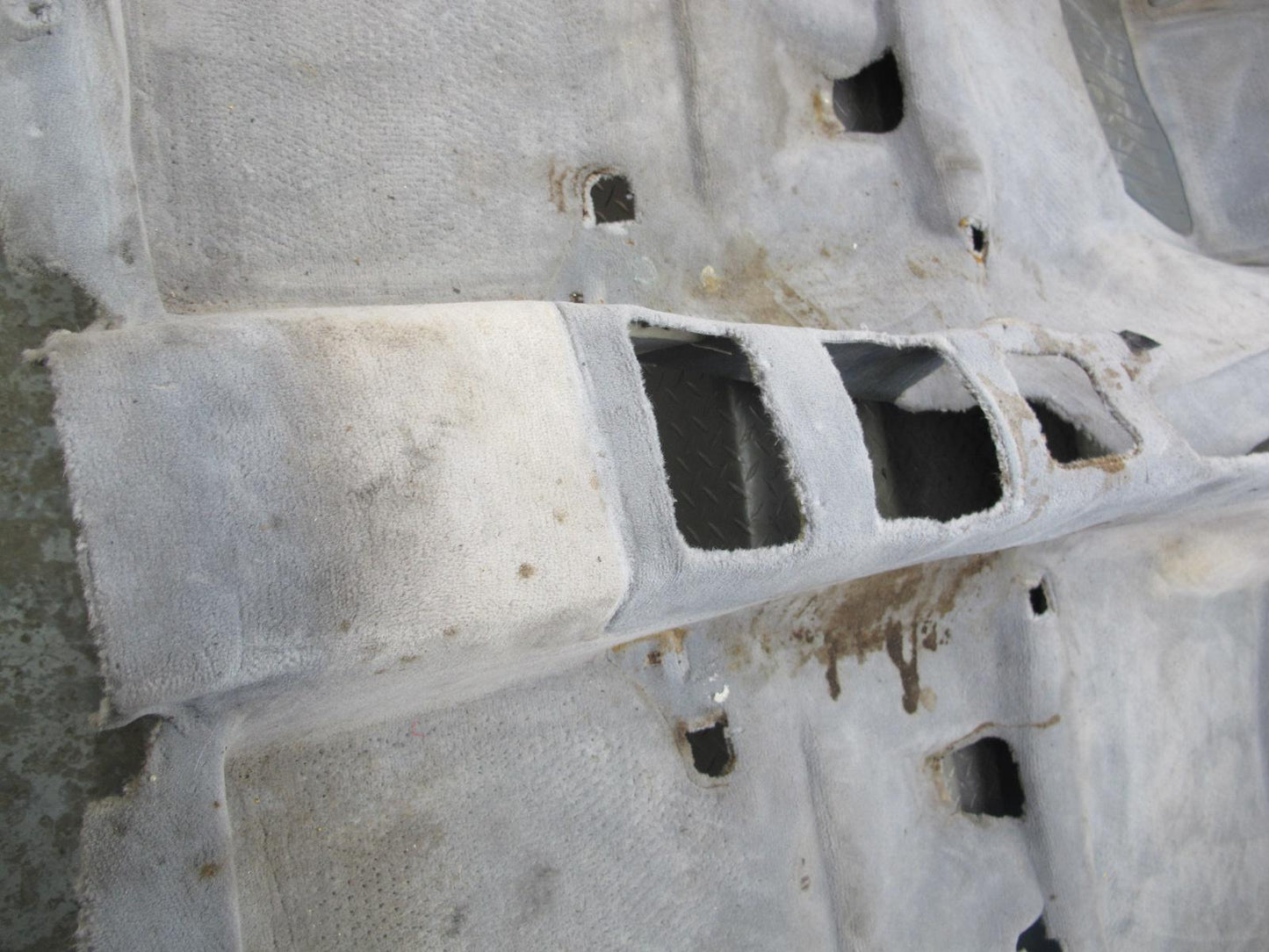 92-00 Lexus UZZ30L SC300 SC400 Floor Carpet Liner Cover Gray OEM