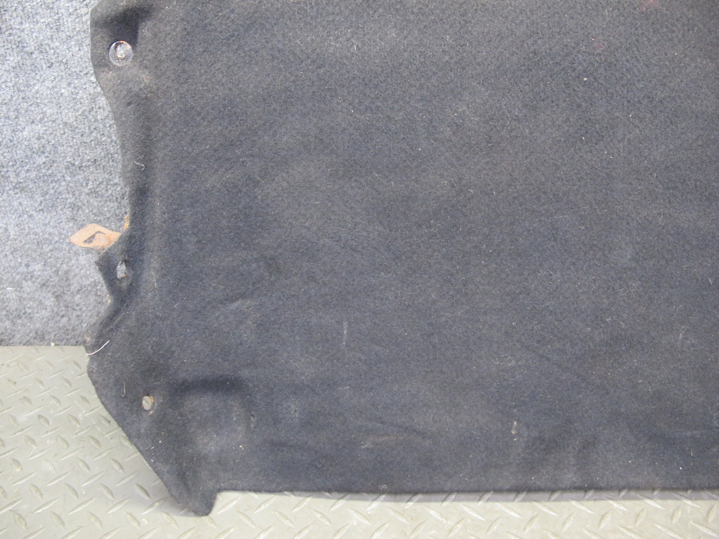 90-91 Nissan Z32 300ZX 2+0 Coupe Rear Left Luggage Trim Cover Black OEM