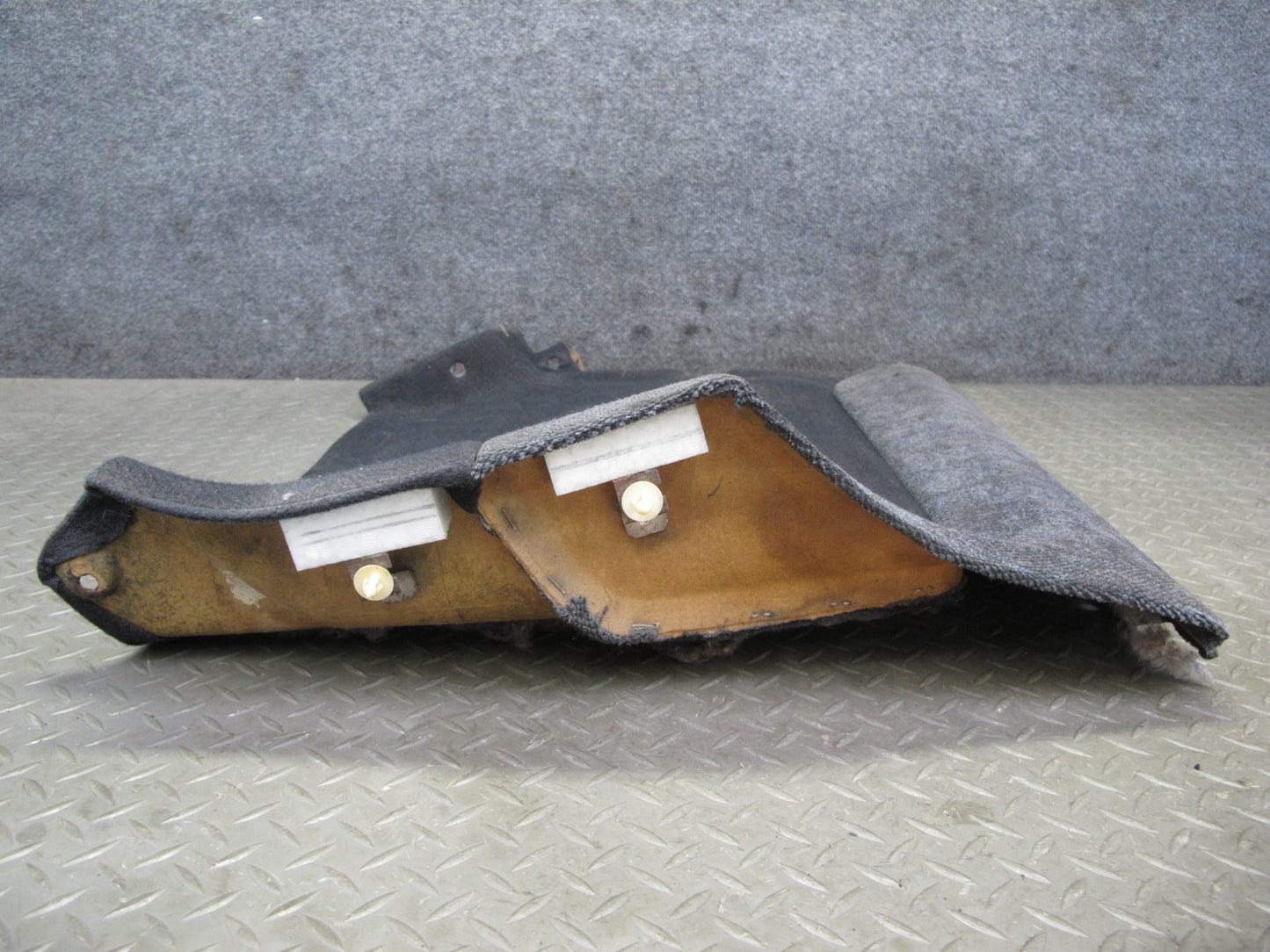 90-91 Nissan Z32 300ZX 2+0 Coupe Rear Left Luggage Trim Cover Black OEM