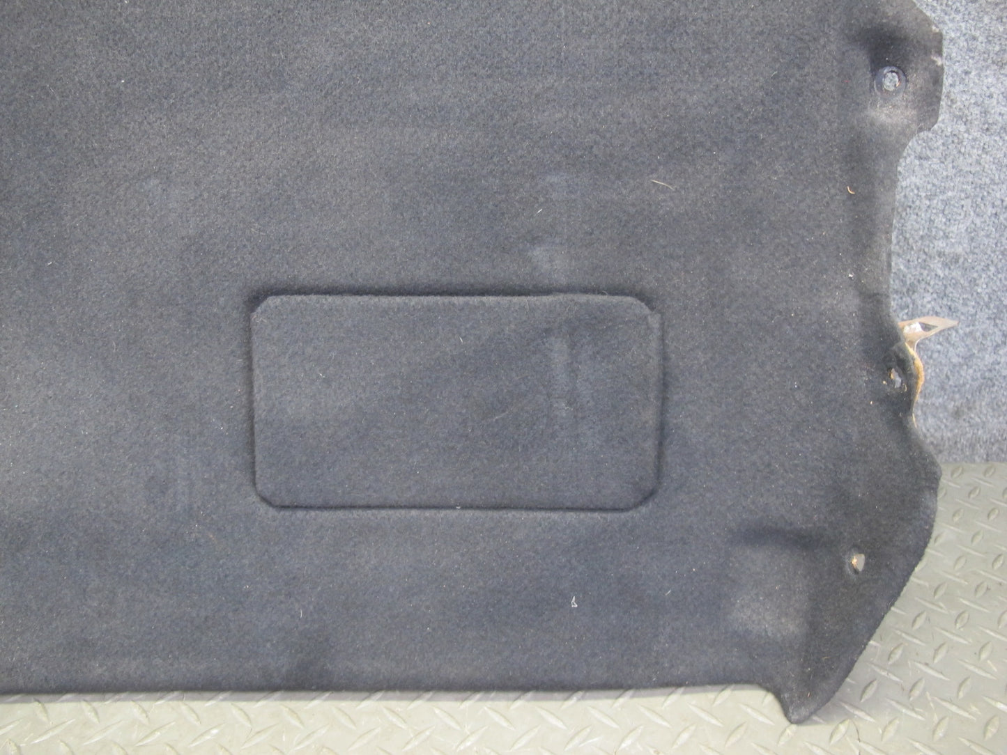 90-91 Nissan Z32 300ZX 2+0 Coupe Rear Right Luggage Trim Cover Black OEM