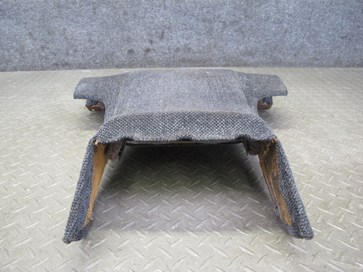 90-91 Nissan Z32 300ZX 2+0 Coupe Rear Center Console Trim Cover Gray OEM