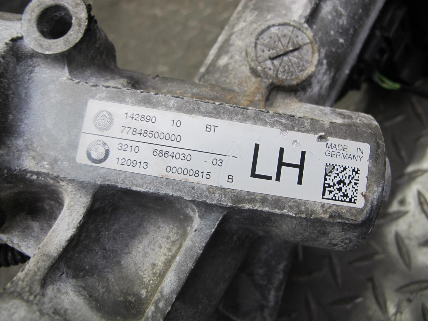 13-14 BMW F25 X3 AWD Electric Power Steering Rack & Pinion 6864030 81K Miles OEM