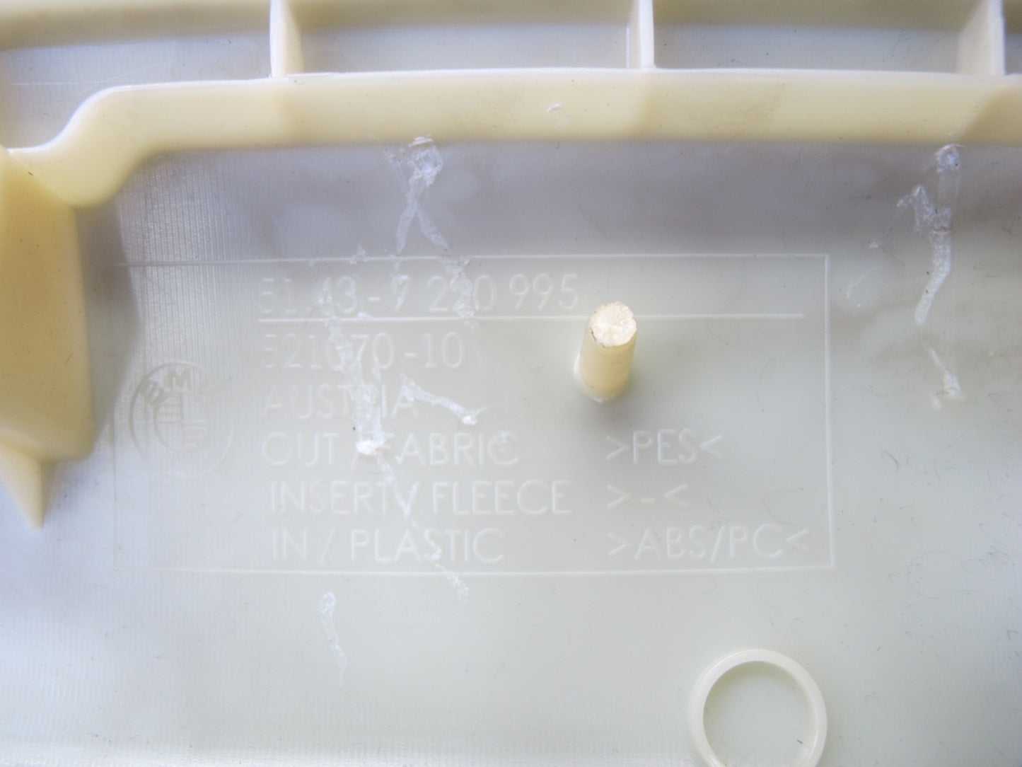 12-18 BMW F30 3-SERIES Set of 2 Front Interior A Pillar Trim Panel Black OEM