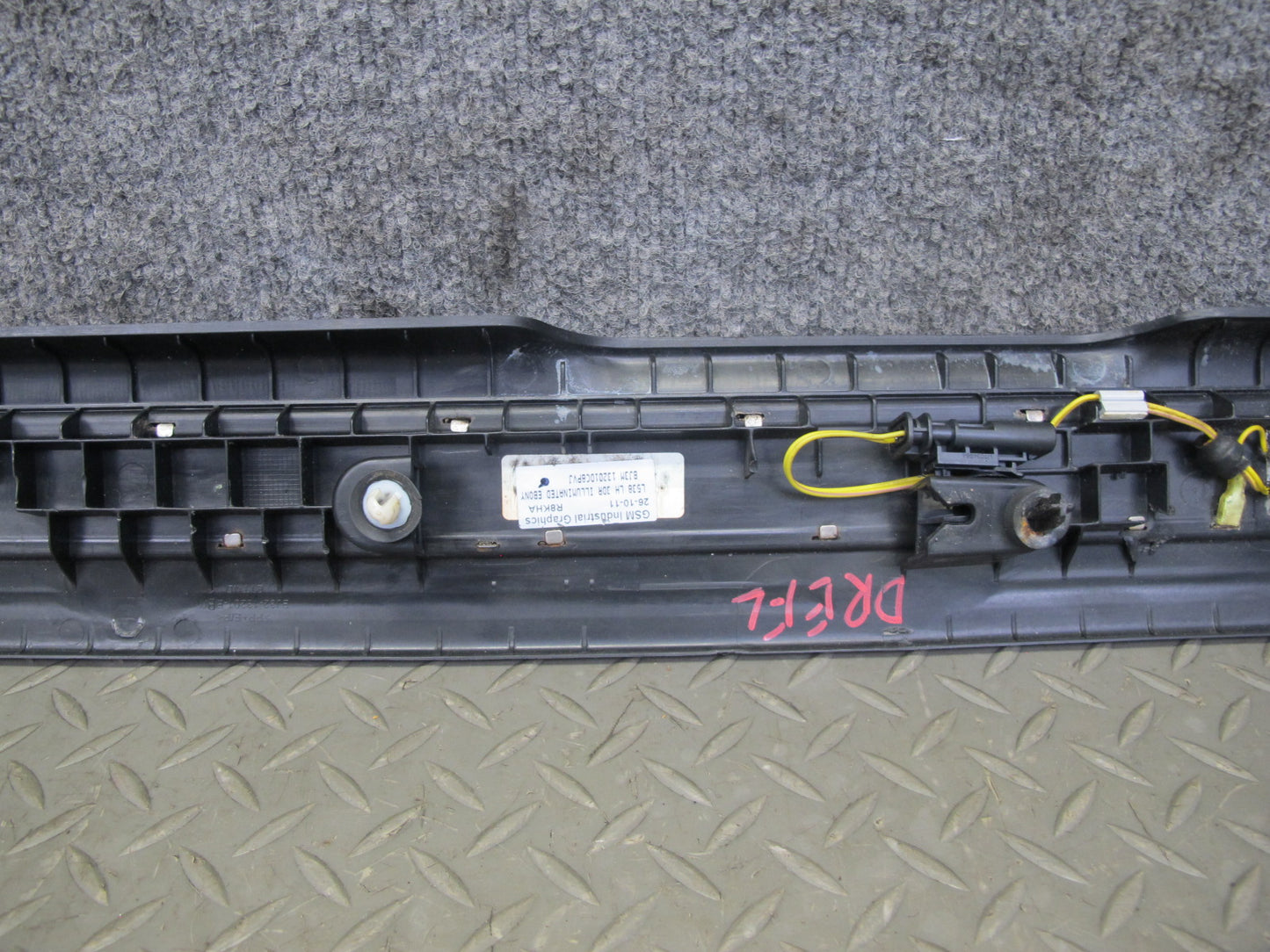 2012-2015 Range Rover Evoque L538 2DR Door Scuff Sill Illuminated Plate Trim Set