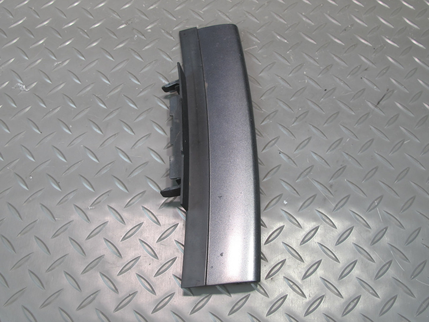 06-09 Nissan Z33 350Z Front Bumper Center Cover Spacer Silver OEM