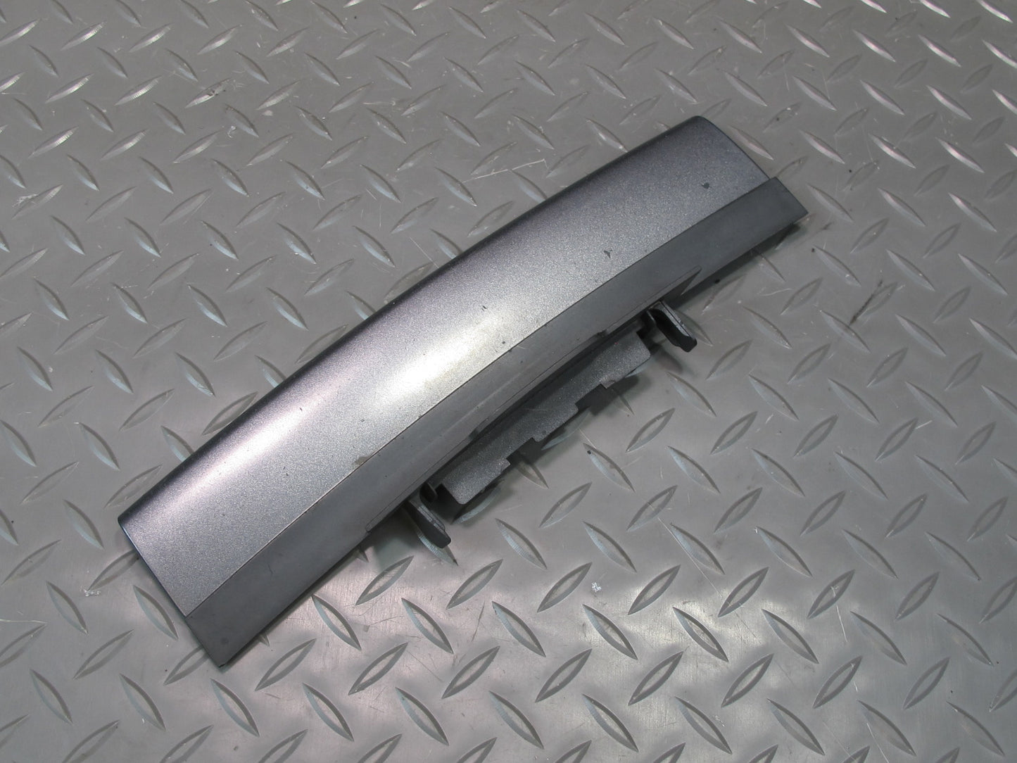 06-09 Nissan Z33 350Z Front Bumper Center Cover Spacer Silver OEM