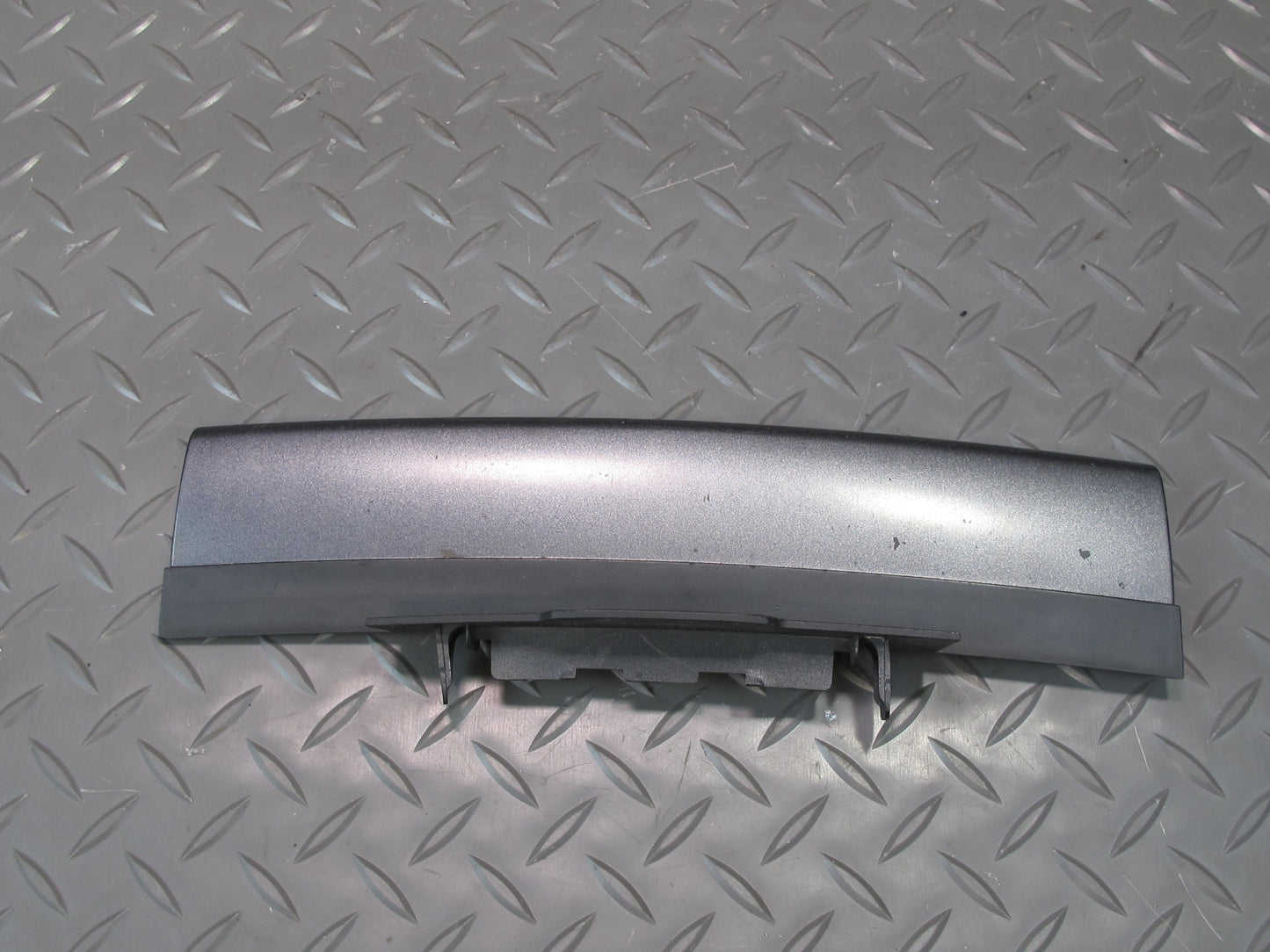 06-09 Nissan Z33 350Z Front Bumper Center Cover Spacer Silver OEM