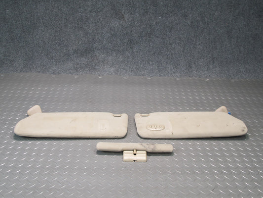 98-00 Lexus UZZ30L SC300 SC400 Set of 3 Front Left Center Right Sun Visor OEM