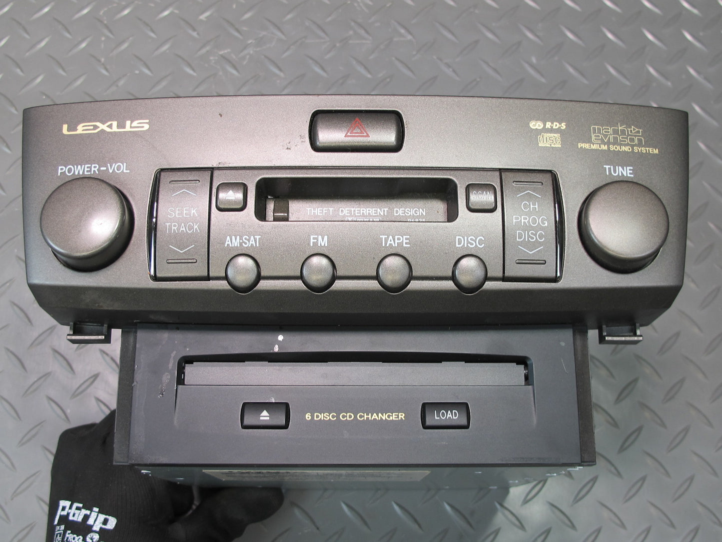 04-06 Lexus LS430 Mark Levinson Radio Cassette CD Player Receiver Head Unit OEM