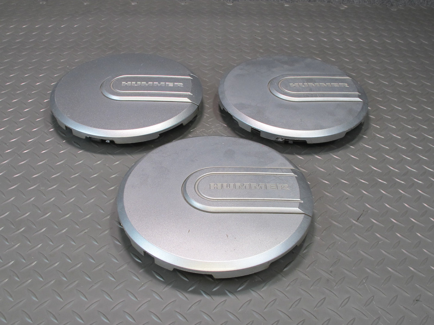 2008-2009 Hummer H2 r17 17" Wheel Hub Center Cap Cover Set of 3