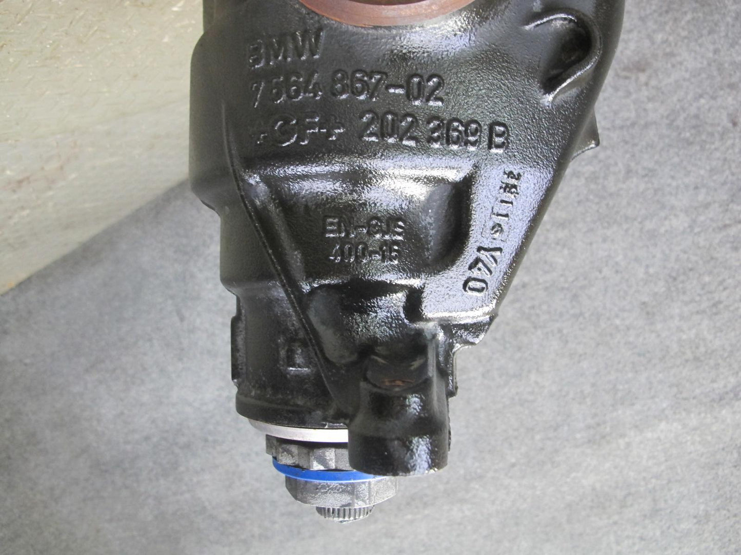 11-15 BMW F25 X3 AWD Rear Axle Differential Carrier 3:38 Ratio 80K 7592007 OEM