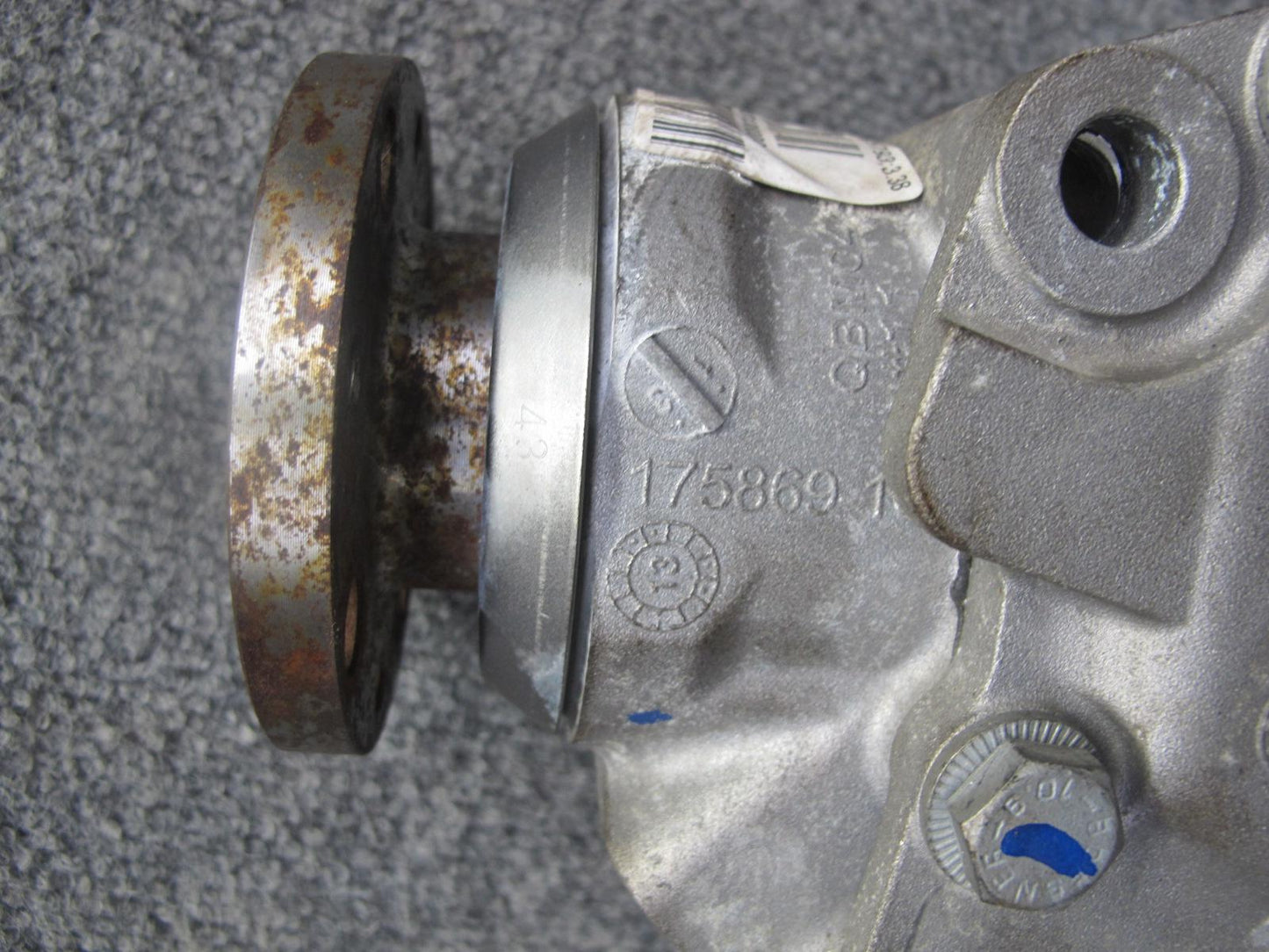 11-17 BMW F25 X3 AWD Front Axle Differential Carrier 3:38 Ratio 80K 8618377 OEM