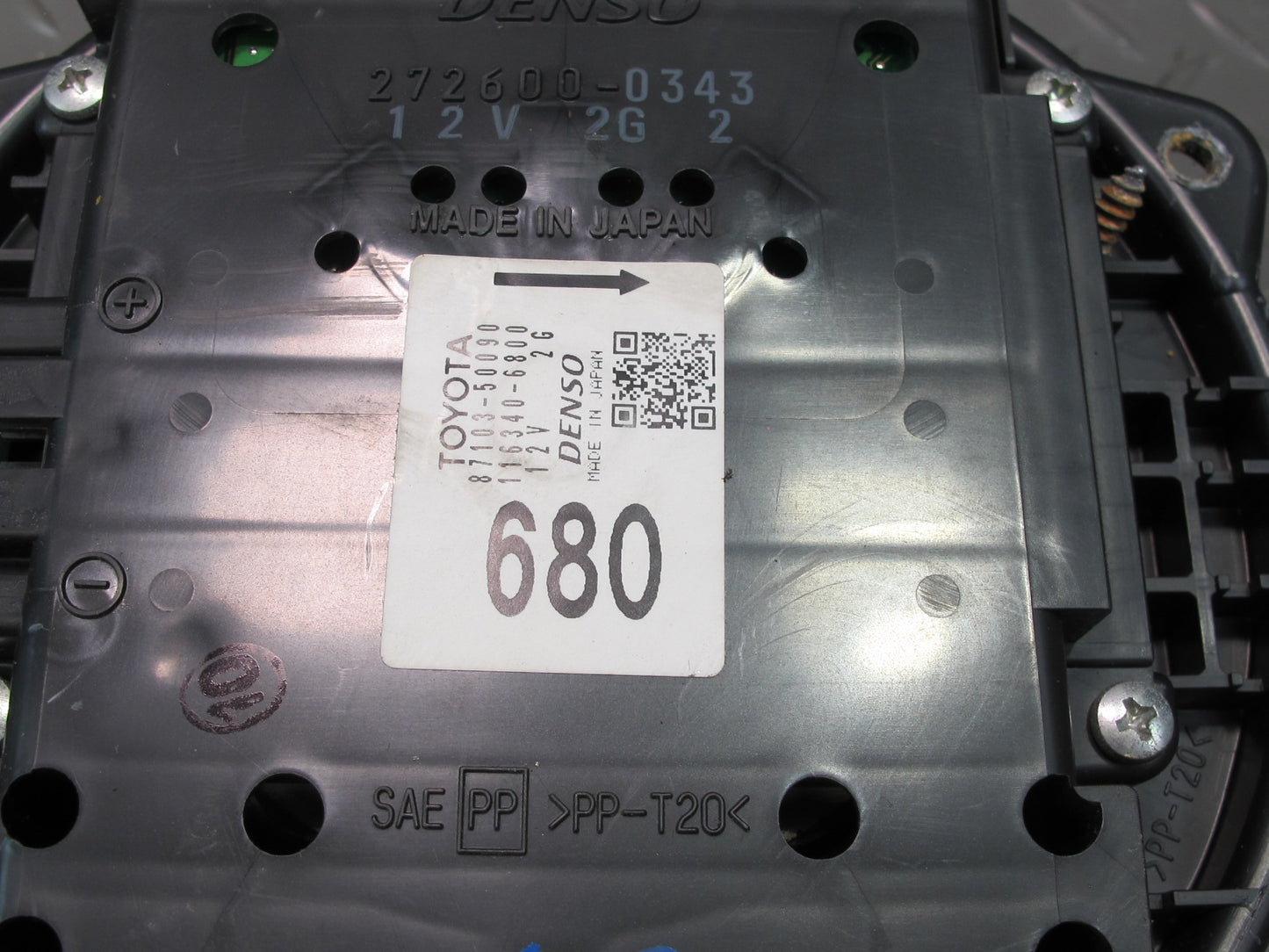 04-06 Lexus UCF30L LS430 A/C Heater Blower Motor Fan 87103-50090 OEM