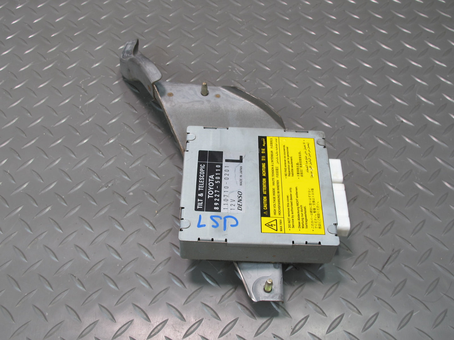 04-06 Lexus LS430 Tilt Telescopic Steering Multiplex Module 89227-50110 OEM