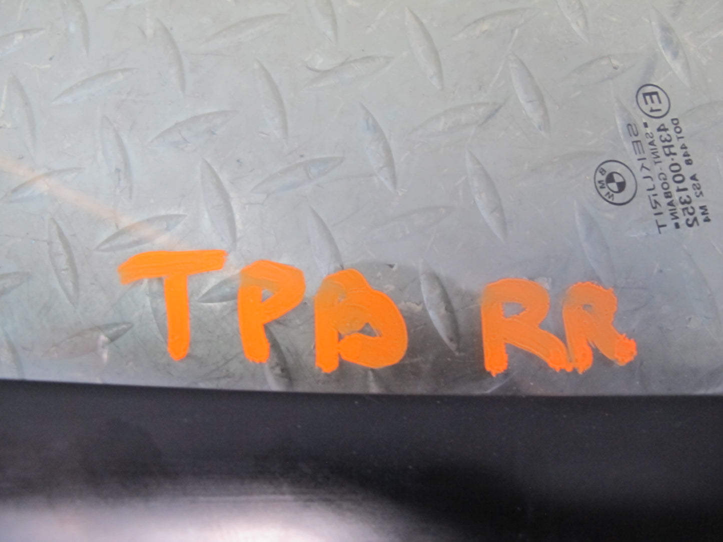 01-06 BMW E46 330ci Convertible Rear Right Pass Side Quarter Glass Window OEM