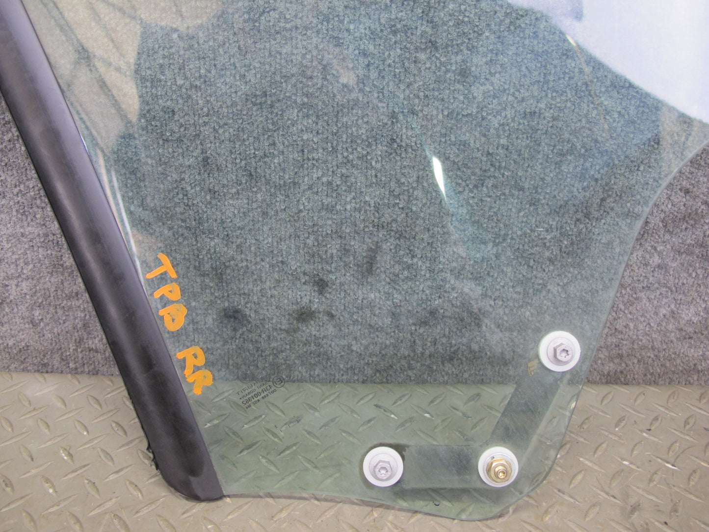 01-06 BMW E46 330ci Convertible Rear Right Pass Side Quarter Glass Window OEM