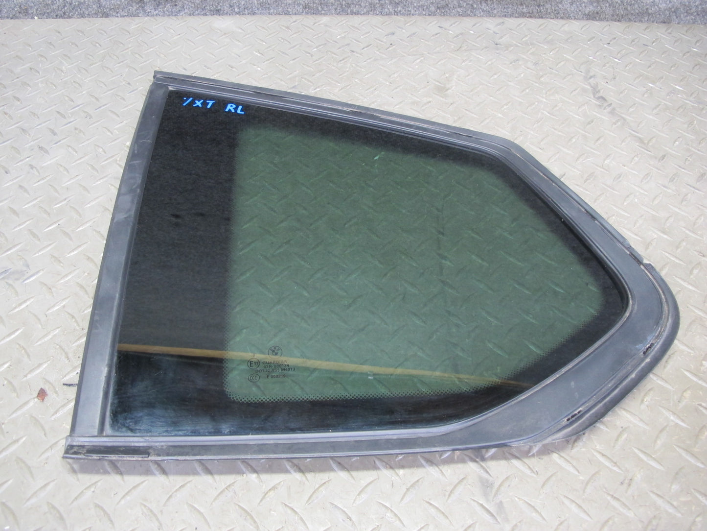 11-17 BMW F25 X3 Rear Left Quarter Glass Window OEM