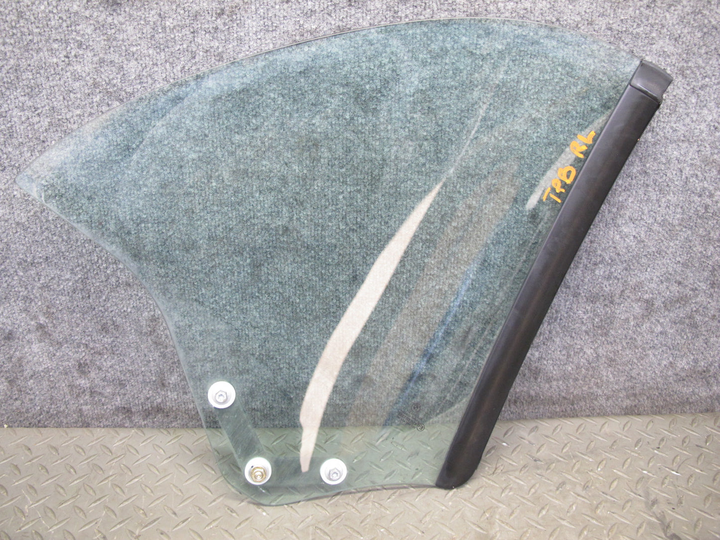 01-06 BMW E46 330ci Convertible Rear Left Driver Side Quarter Glass Window OEM