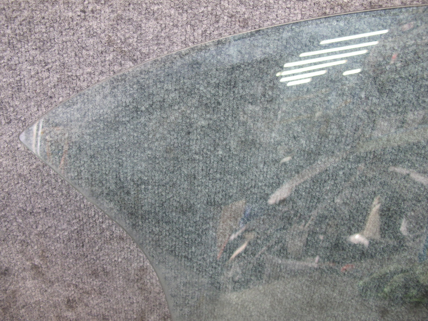 01-06 BMW E46 330ci Convertible Rear Left Driver Side Quarter Glass Window OEM