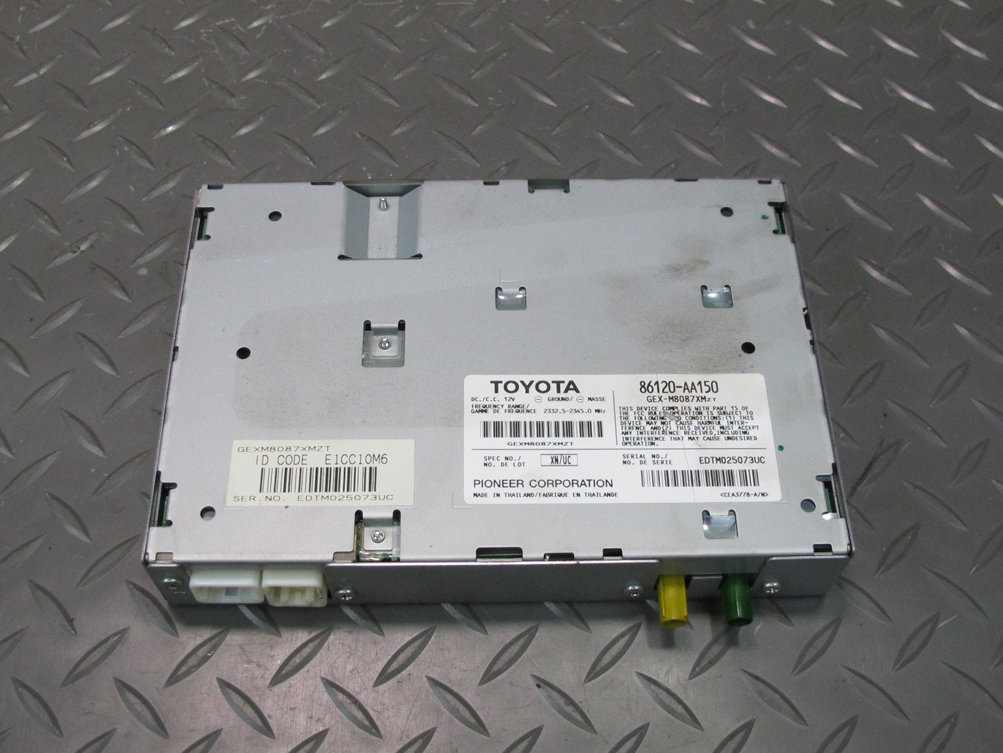 04-06 Lexus LS430 Satellite Radio Receiver Control Module 86120-AA150 OEM