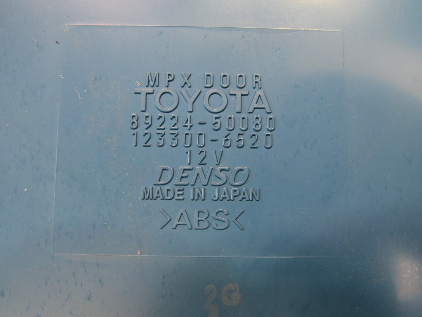 04-06 Lexus LS430 Rear Left or Right Door Control Module OEM