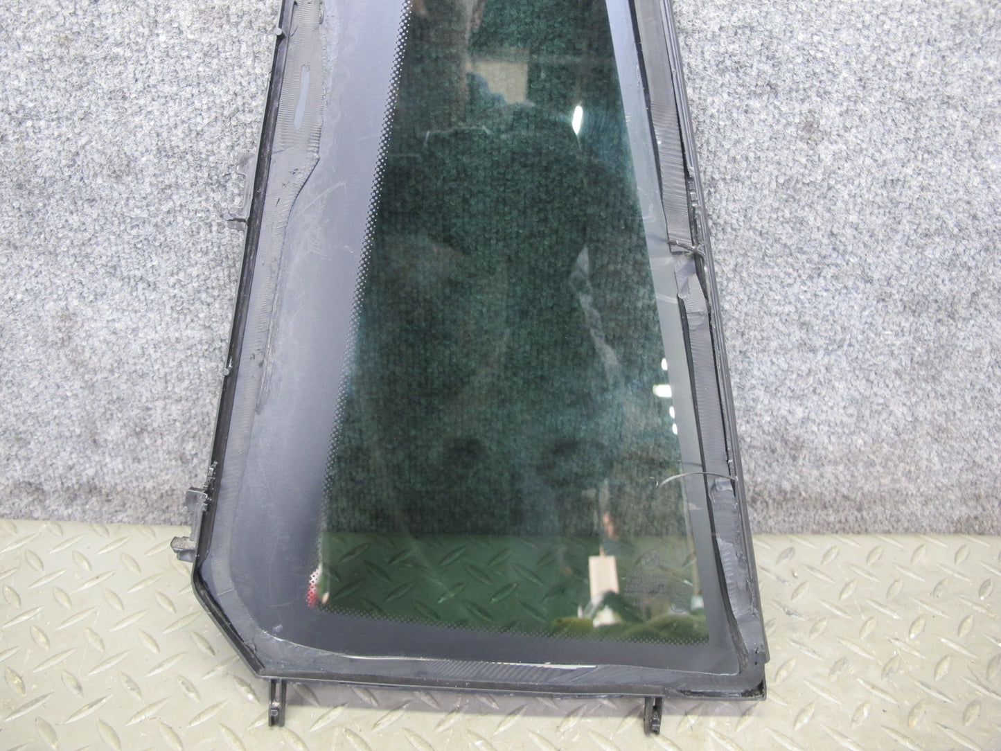 11-17 BMW F25 X3 Rear Left Door Fixed Glass Window OEM