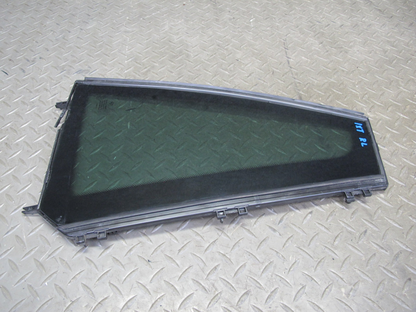 11-17 BMW F25 X3 Rear Left Door Fixed Glass Window OEM