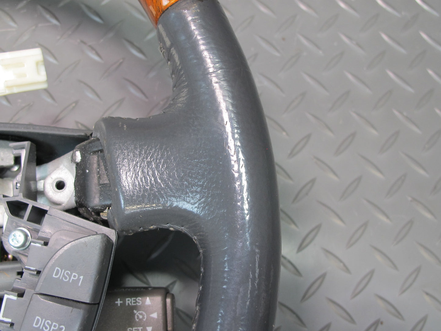 04-06 Lexus UCF30L LS430 Leather Wood Steering w Switches OEM