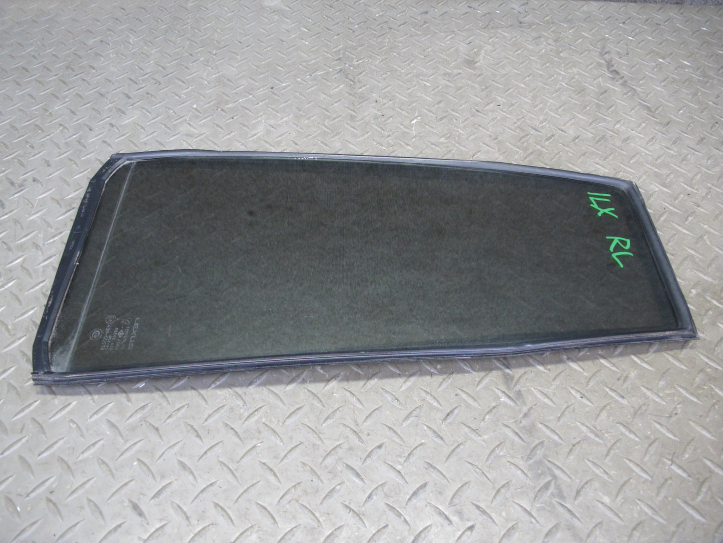 1998-2007 Lexus J100 LX470 Rear Left Side Door Vent Fixed Glass Window