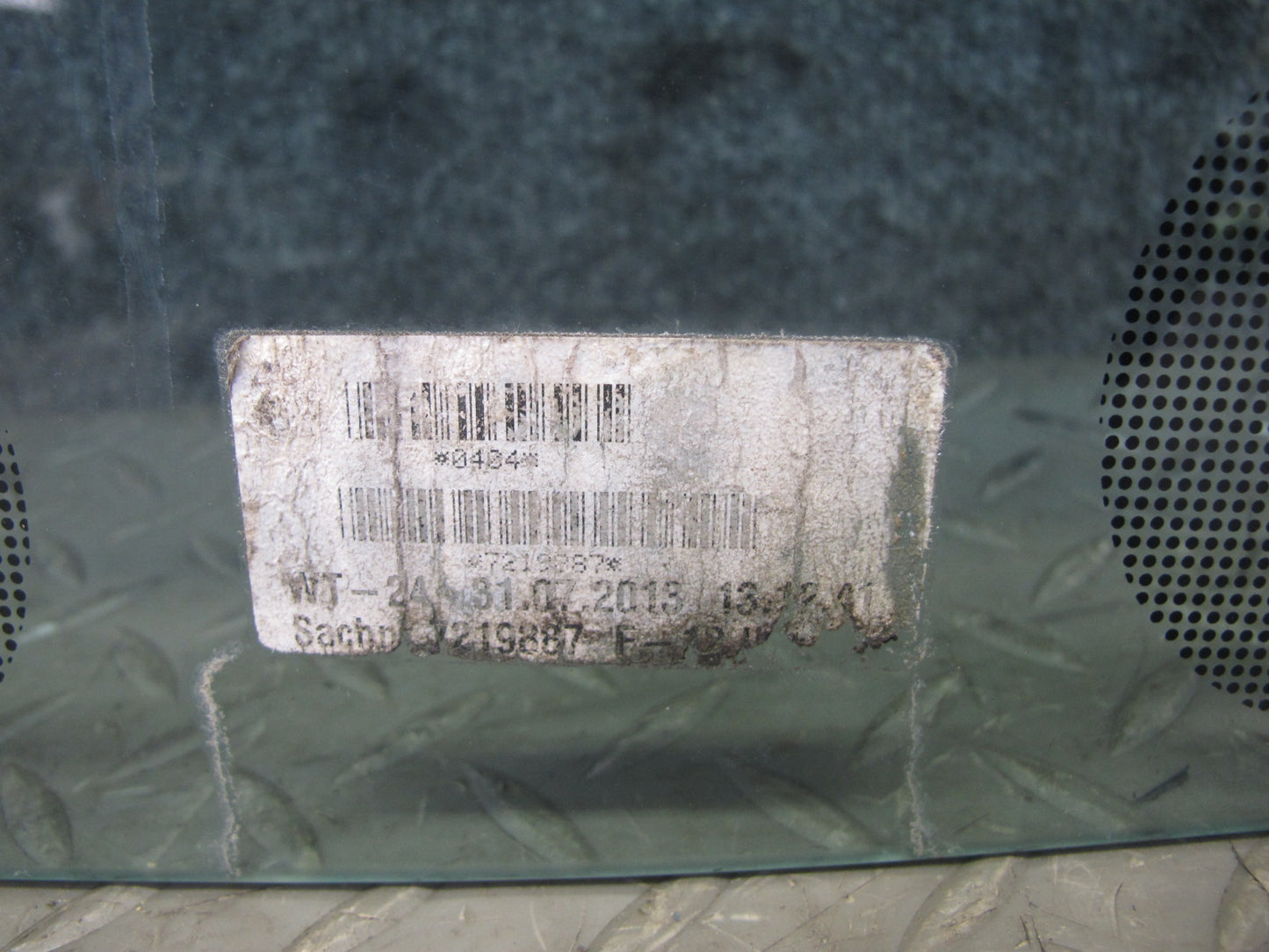 2012-2018 BMW F12 M6 Convertible Rear Left Driver Side Quarter Glass Window