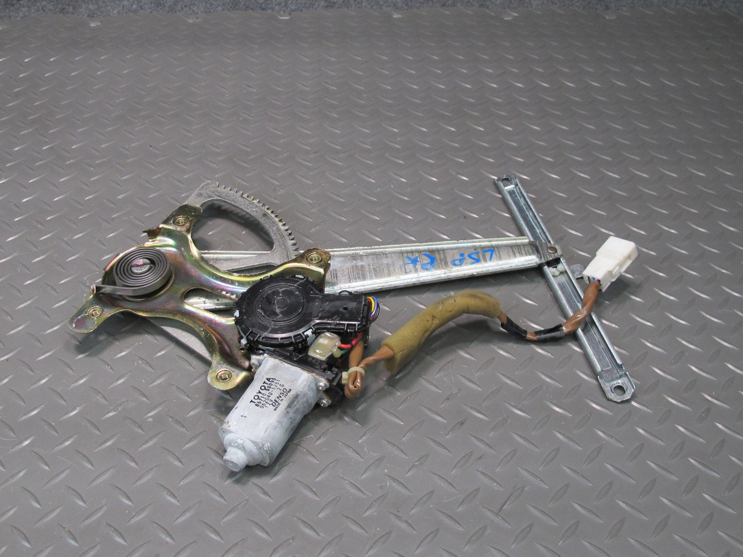 01-06 Lexus UCF30L LS430 Rear Right Door Window Regulator w Motor OEM