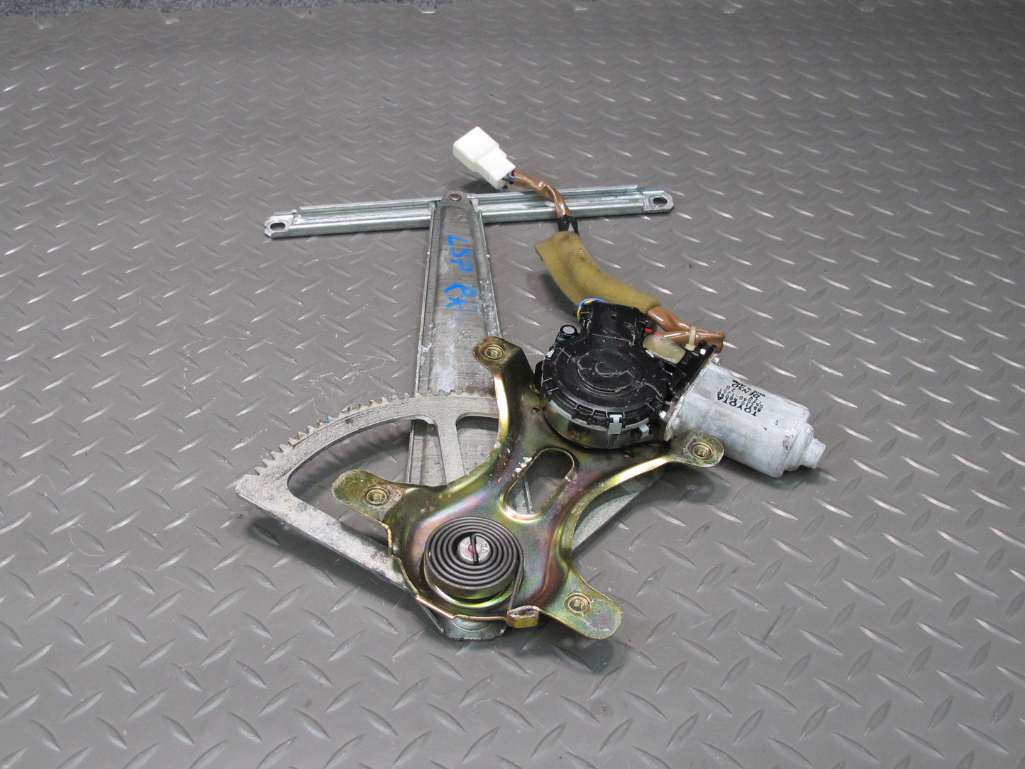 01-06 Lexus UCF30L LS430 Rear Right Door Window Regulator w Motor OEM