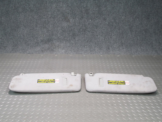 01-06 Lexus LS430 UCF30L Set of 2 Front Left & Right Sun Visor OEM