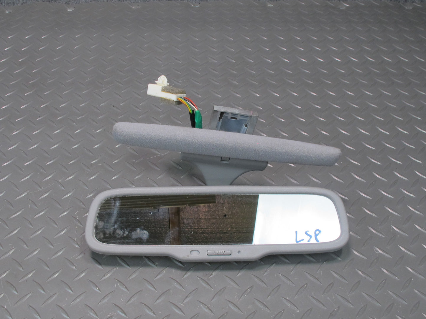 04-06 Lexus UCF30L LS430 Auto Dimming Interior Rear View Mirror w Sun Visor OEM